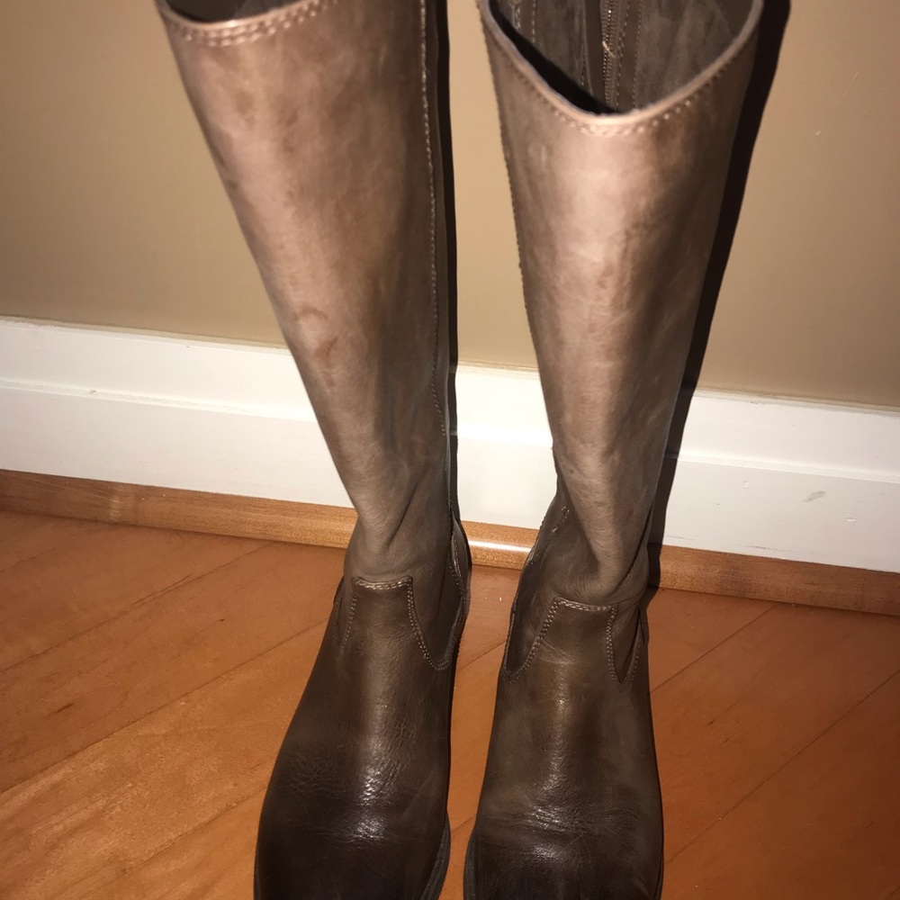 Brown Leather Arturo Chiang boots - Picture 2 of 8